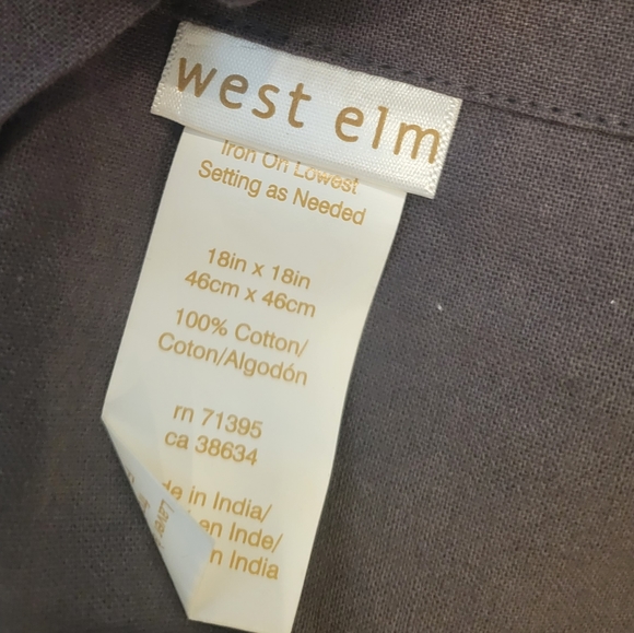 West Elm Mirror Pillwest elm Sandhur Mirror Burst Pillow Covow Cover with Insert - Picture 6 of 12